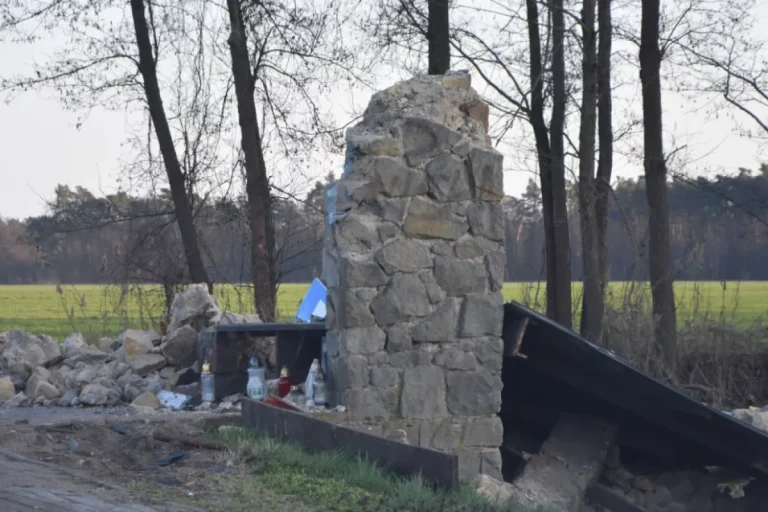 bus stop ruins