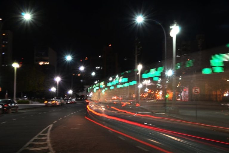 city street lighting
